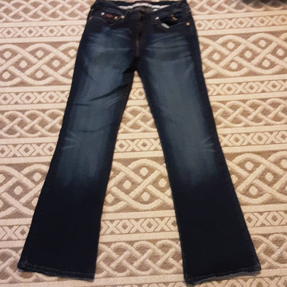 LADIES BABY PHAT JEANS SIZE 11